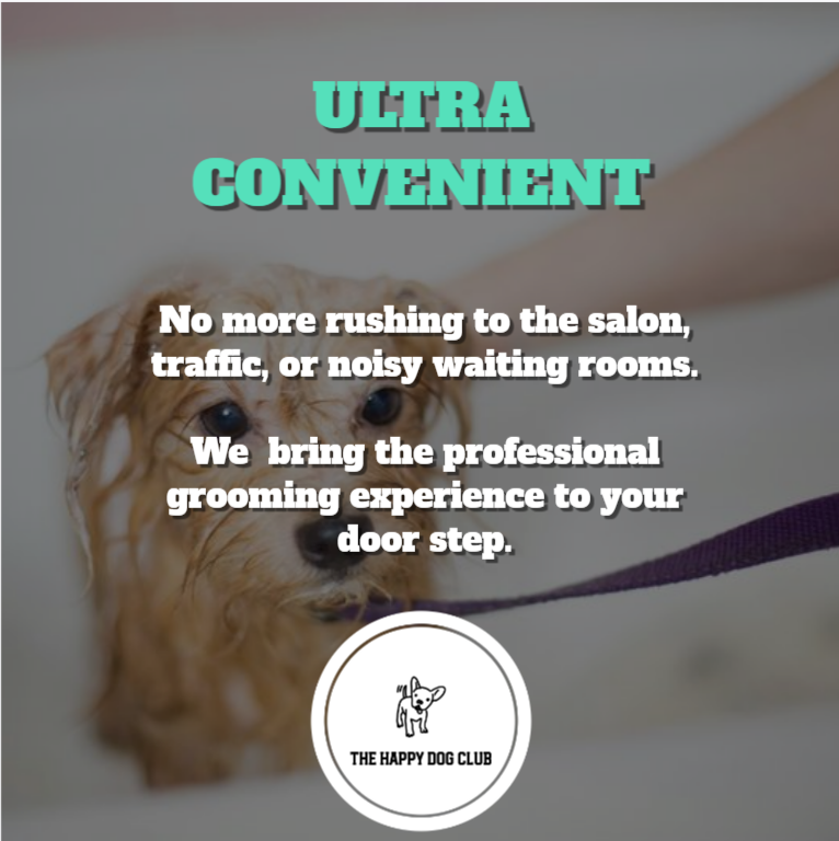 Reasons to choose The Happy Dog Club - Ultra convenient